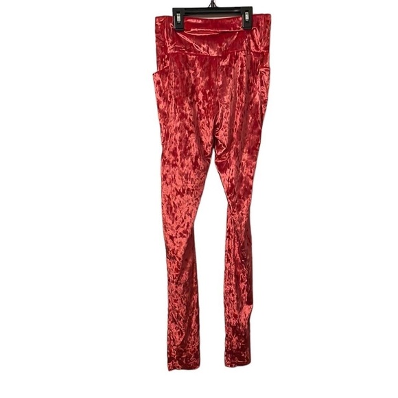 Fabletics Pants - Like new Fabletics high waisted velour leggings